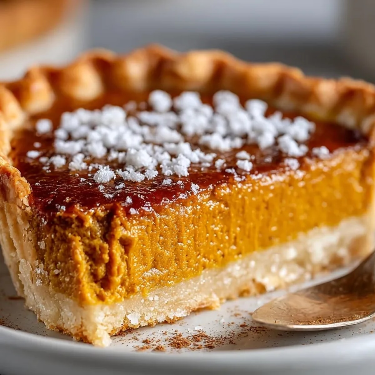 Slice into a creamy Vegan Pumpkin Pie with Coconut Milk &amp;ndash; a delicious dairy-free dessert.