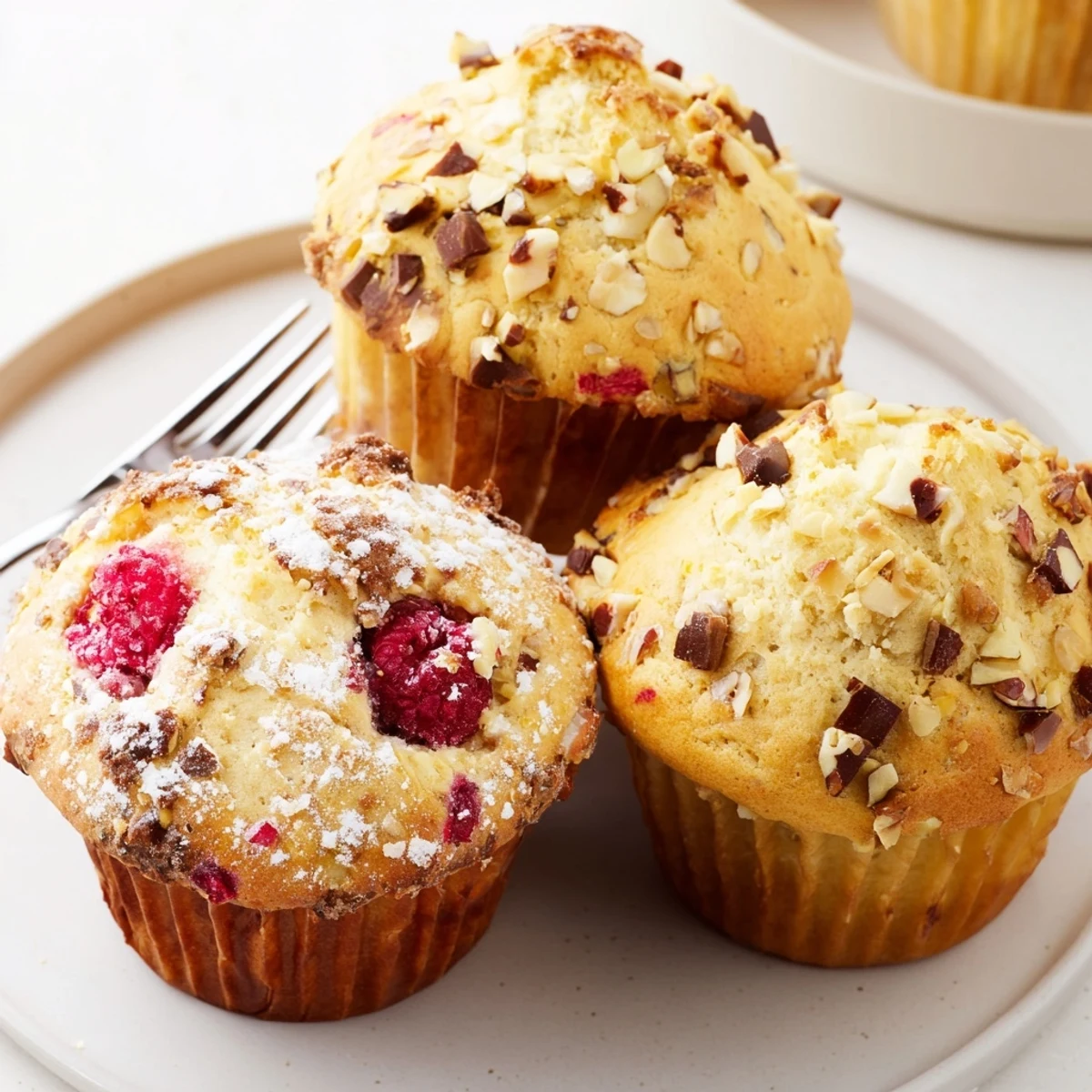 Moist muffins ever, bursting with berries and perfect for morning brunch.  