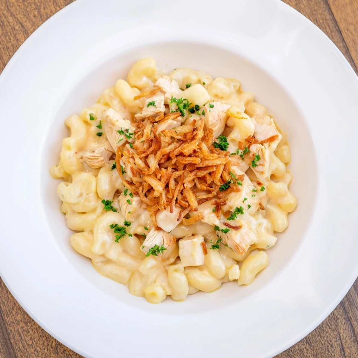 Honey BBQ Chicken Mac Cheese