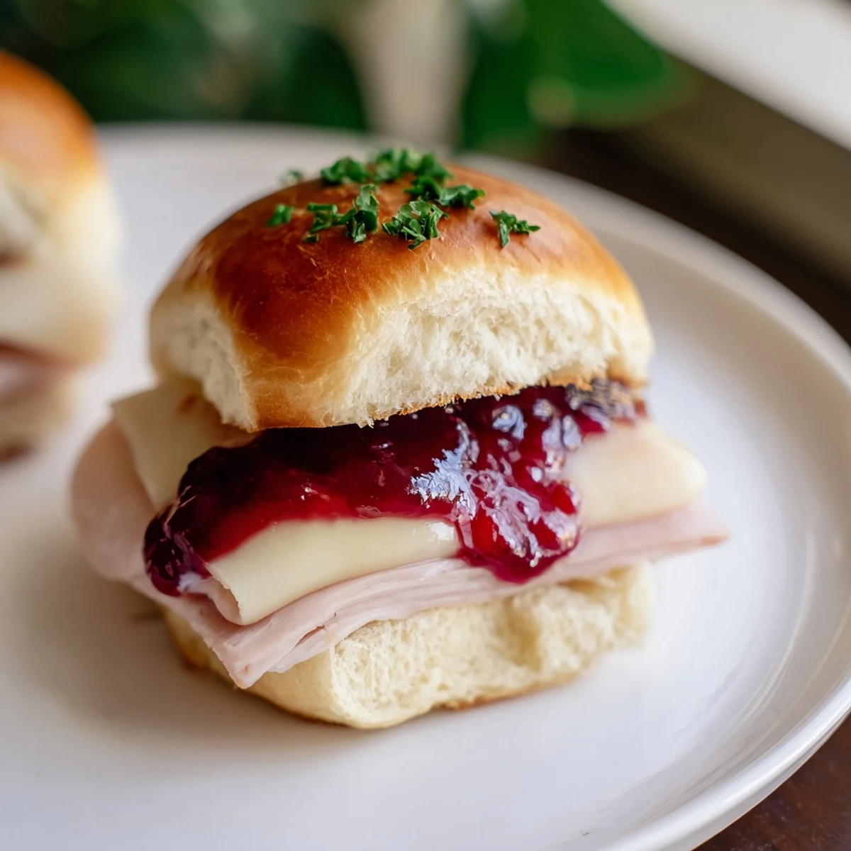 Cherry Glazed Ham Cheese