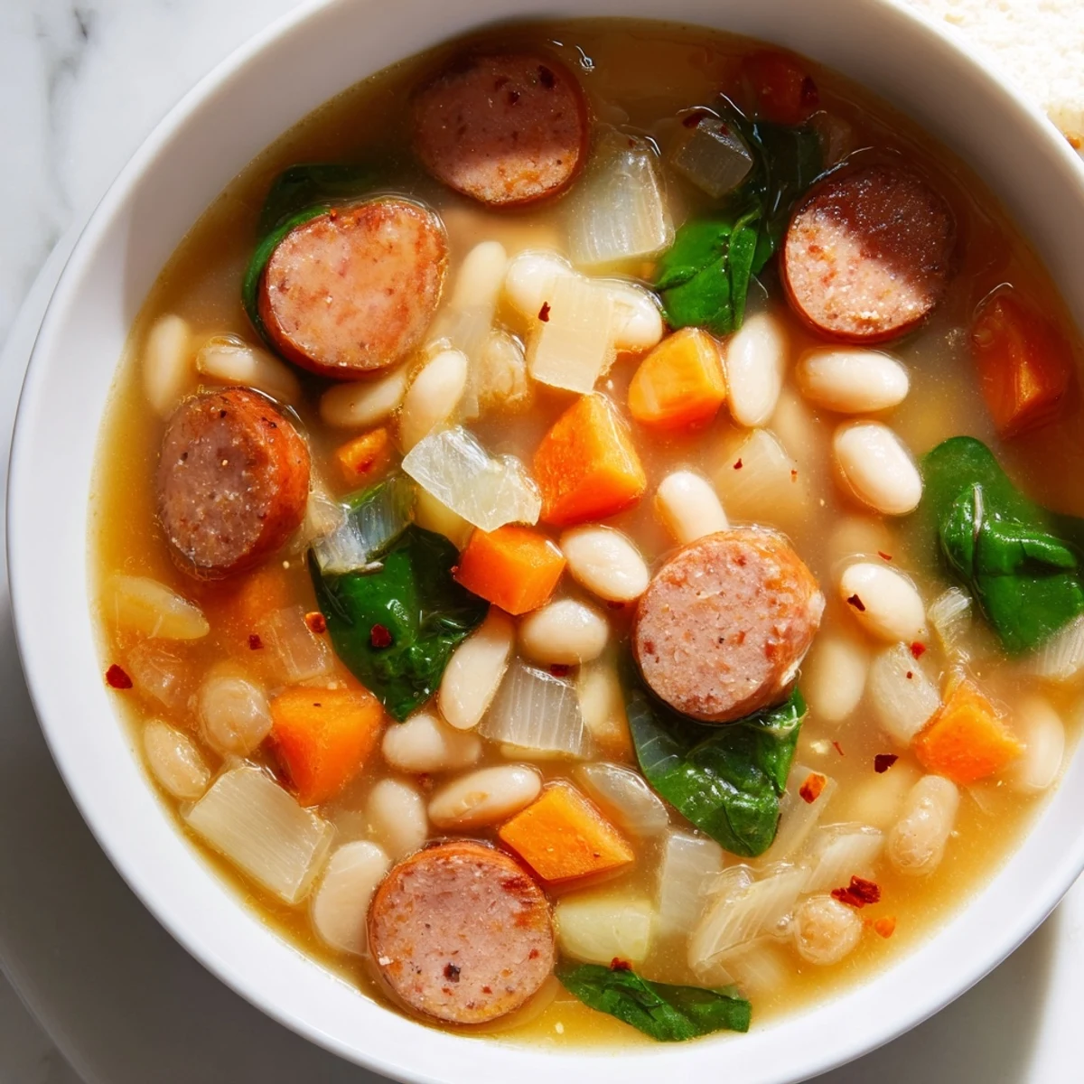 Sausage White Bean Soup