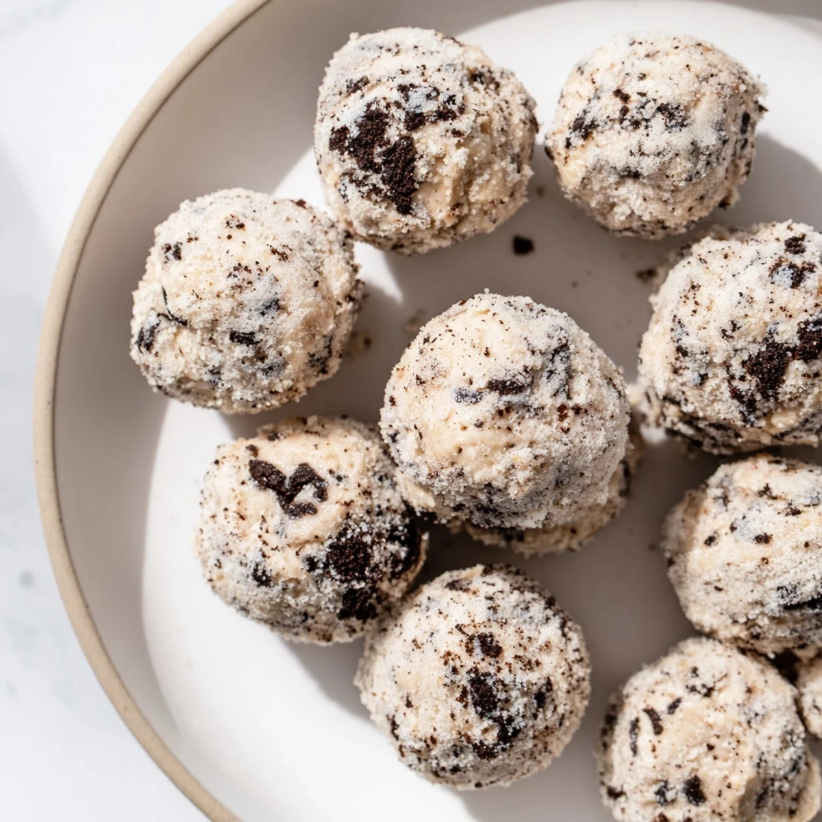 Cream Cheese Oreo Protein Balls: creamy, Oreo-studded bites, perfect as a post-workout snack.
