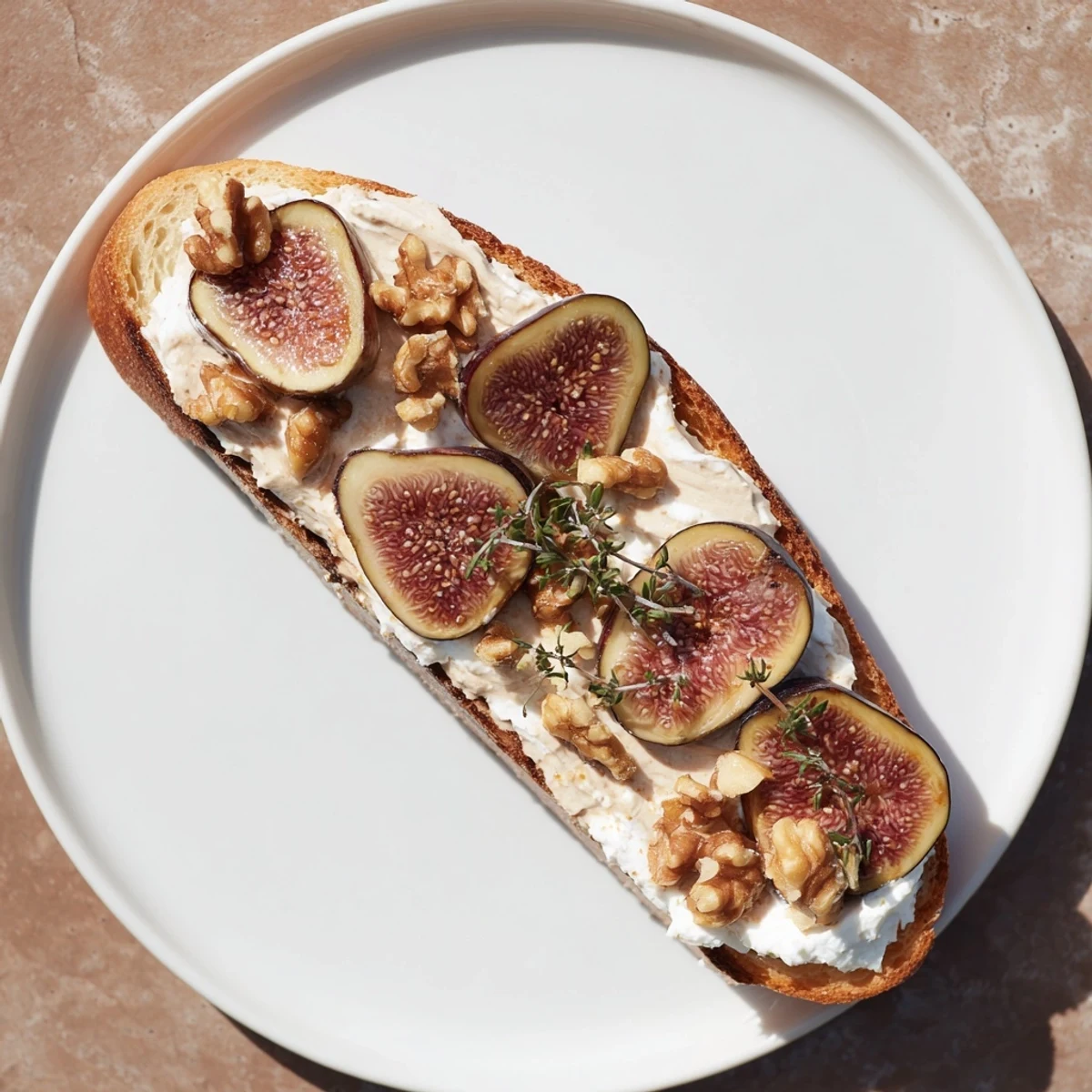 The Royal Tapestry appetizer with rich pâté and sweet figs, ready to be enjoyed.