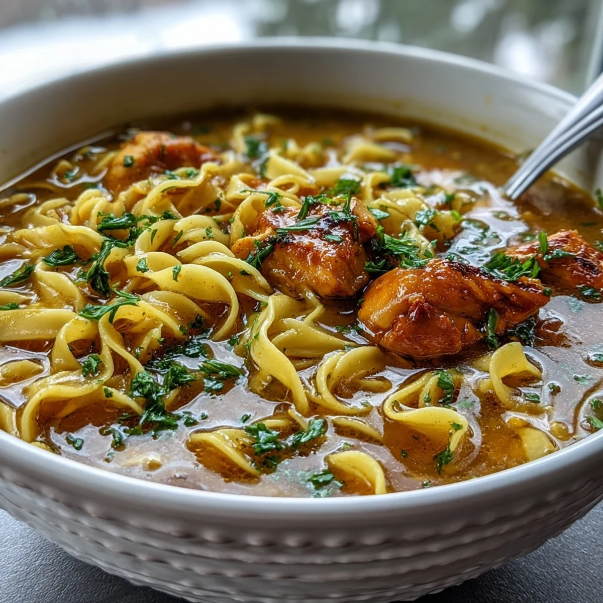 Ginger Turmeric Chicken Soup