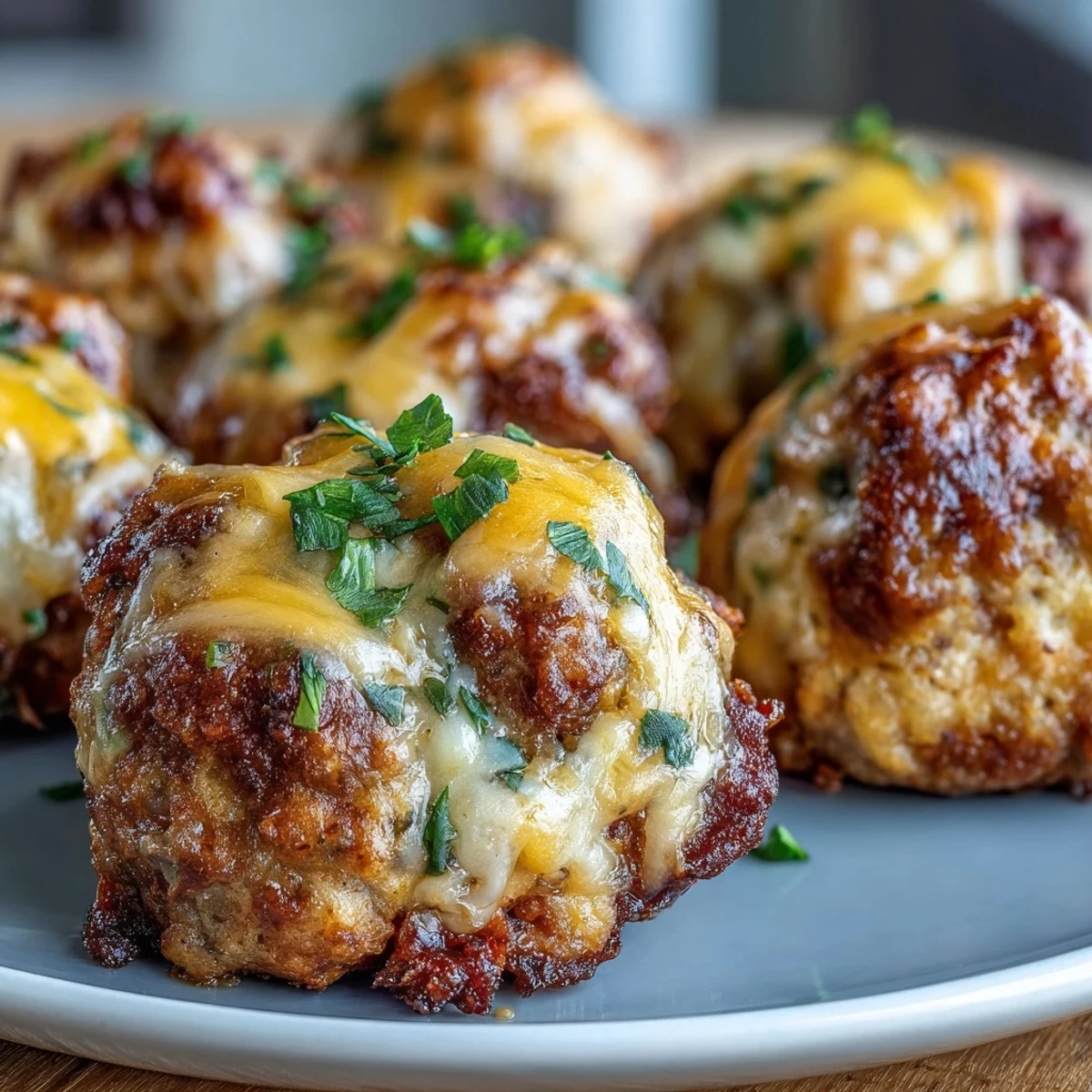 Freshly mixed Rotel Sausage Balls ready for baking, showing the moist texture with sausage, cheese, and drained tomatoes in a bowl.
