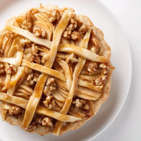 Golden, latticed design and a sweet aroma: The Lattice Orchard promises a warm, comforting dessert.