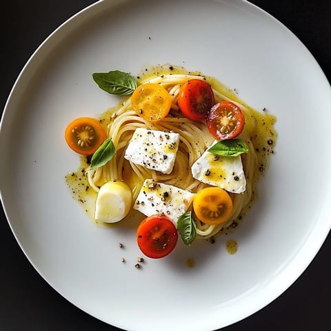 Baked Feta Pasta Caramelised Onions #169