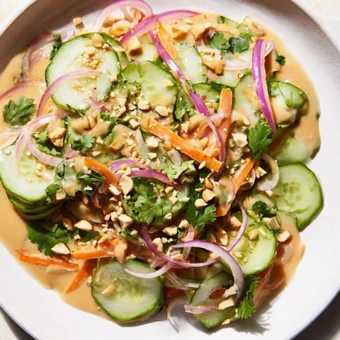 Thai-Style Peanut Cucumber Salad