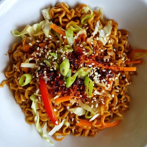 Spicy Ramen Stir Fry
