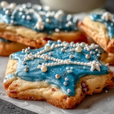 Beautiful Pisces constellation sugar cookies decorated with royal icing, featuring golden stars and swirling night sky designs.