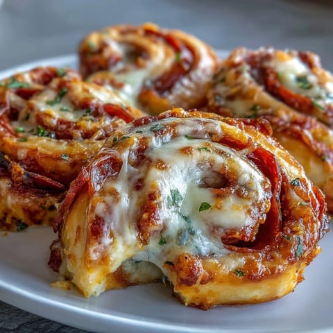 Pizza Pinwheels Pepperoni Mozzarella