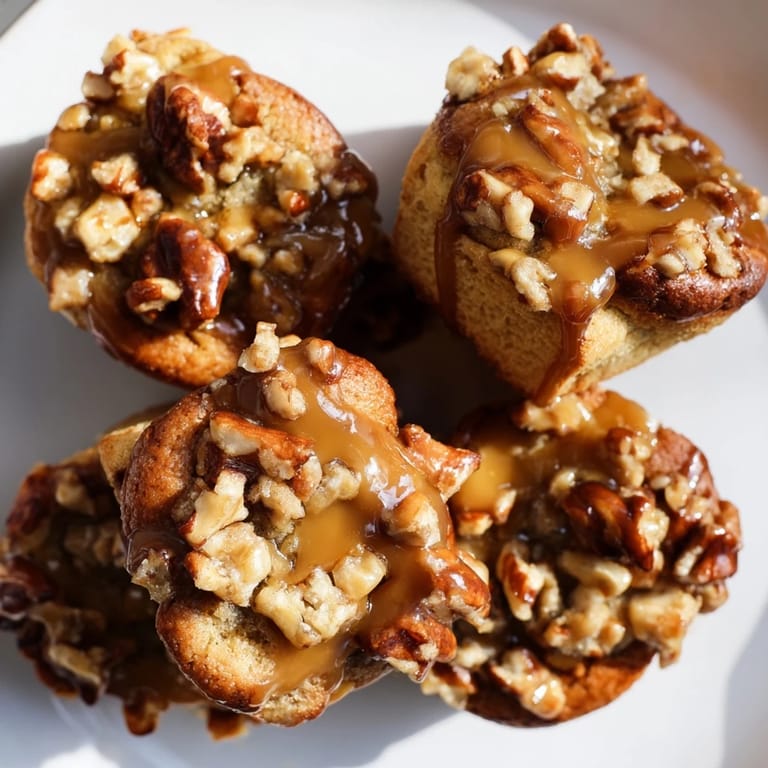 Decadent Maple Glazed Pretzel Cake Muffins, perfect for breakfast or snack time indulgence.  