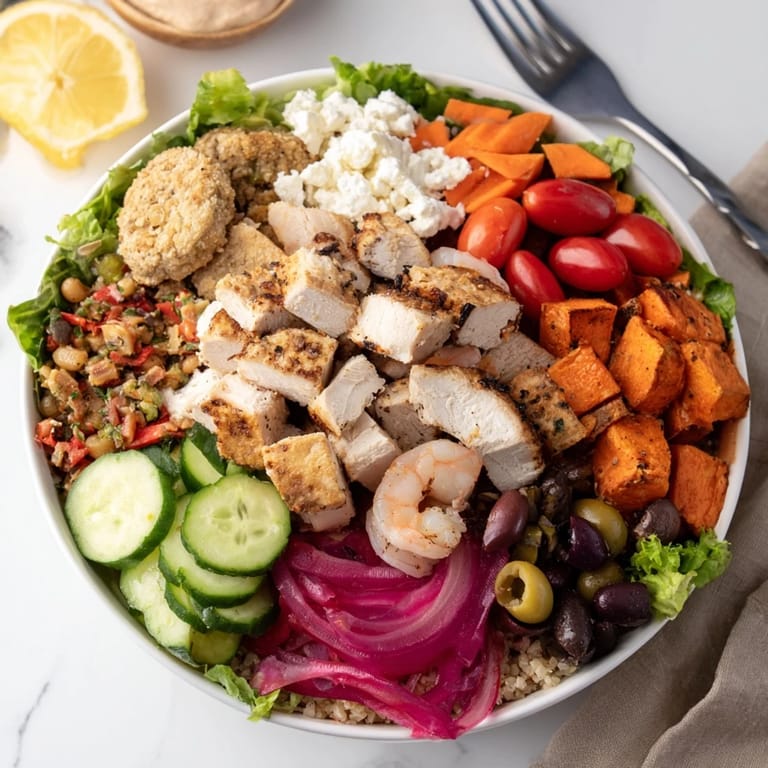 Customizable Build-Your-Own Boards & Bowls featuring fresh, vibrant ingredients.  