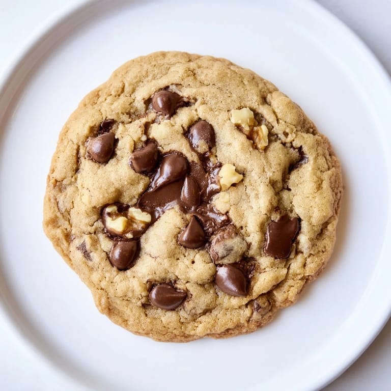 A stack of delicious Chewy Protein Chocolate Chip Cookies, perfect for a protein-packed, satisfying snack.