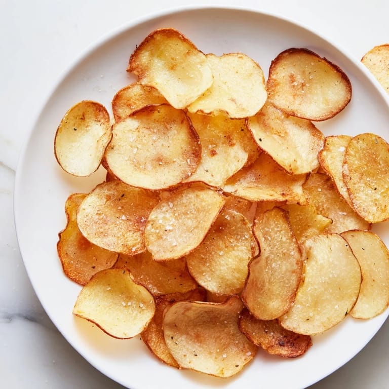 Homemade Air Fryer Potato Chips