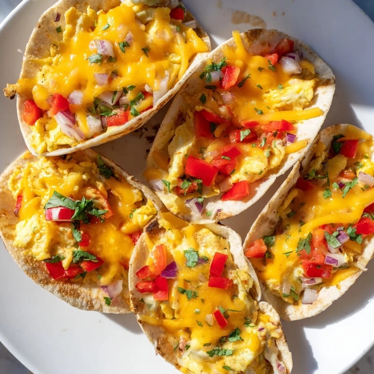 A sizzling sheet pan of easy Sheet Pan Breakfast Tacos, perfect for a quick, delicious vegetarian brunch.