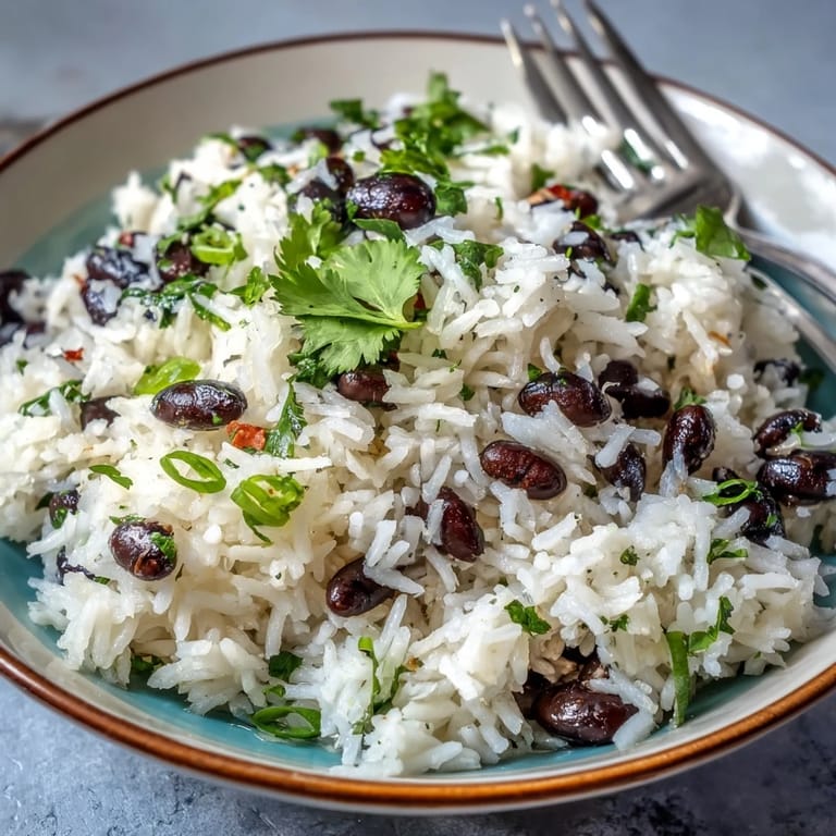 Delicious Coconut Lime Rice, a vibrant side with creamy coconut milk.