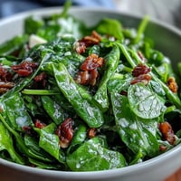 Fresh arugula salad with lemon vinaigrette and shaved Parmesan cheese, garnished with toasted pine nuts for crunch.