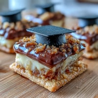 Celebrate graduation with fondant-topped sugar cookies shaped like mortarboards, perfect for festive parties and gifting.