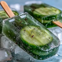Viral pickle juice popsicles, a tangy sweet delight on a hot summer afternoon.
