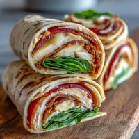 Golden apple cheddar turkey pinwheels with crisp apples and melty cheese.